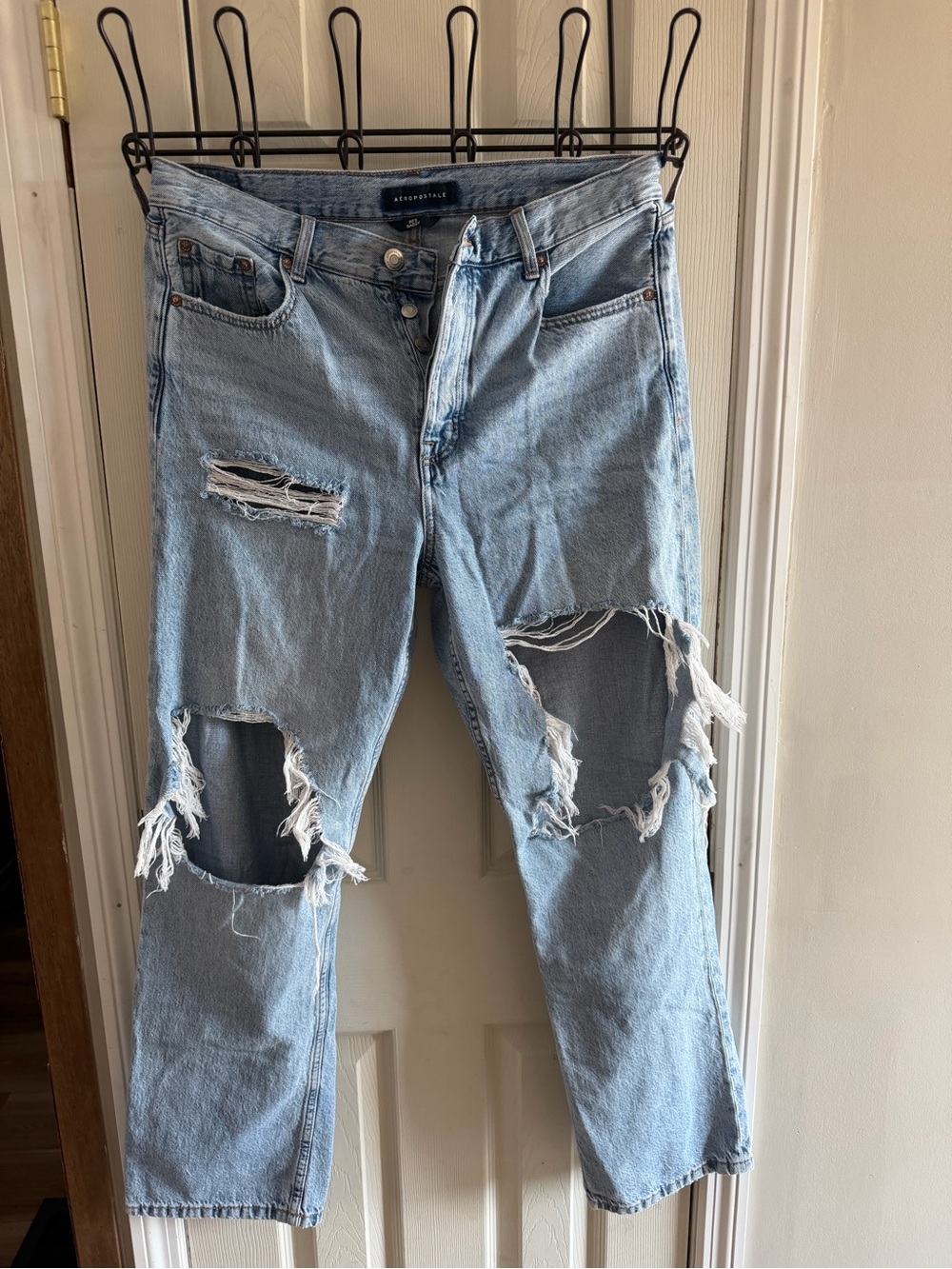 Aeropostale Light Blue Baggy Jeans